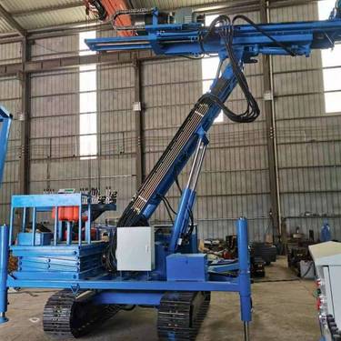 履带式锚杆钻机自行走柴油液压锚固钻机 基坑护坡打孔设备